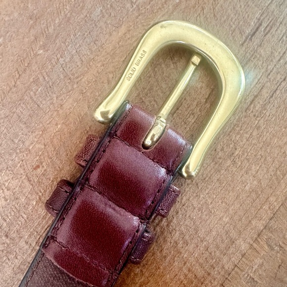 Vintage Donna Katz Belt. Solid Brass Buckle. Size medium - Picture 5 of 8